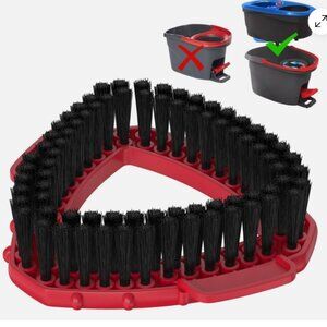 Scrubber Mop Head for O Cedar RinseClean Spin Mop 2 Tank System Replace Head 2PC